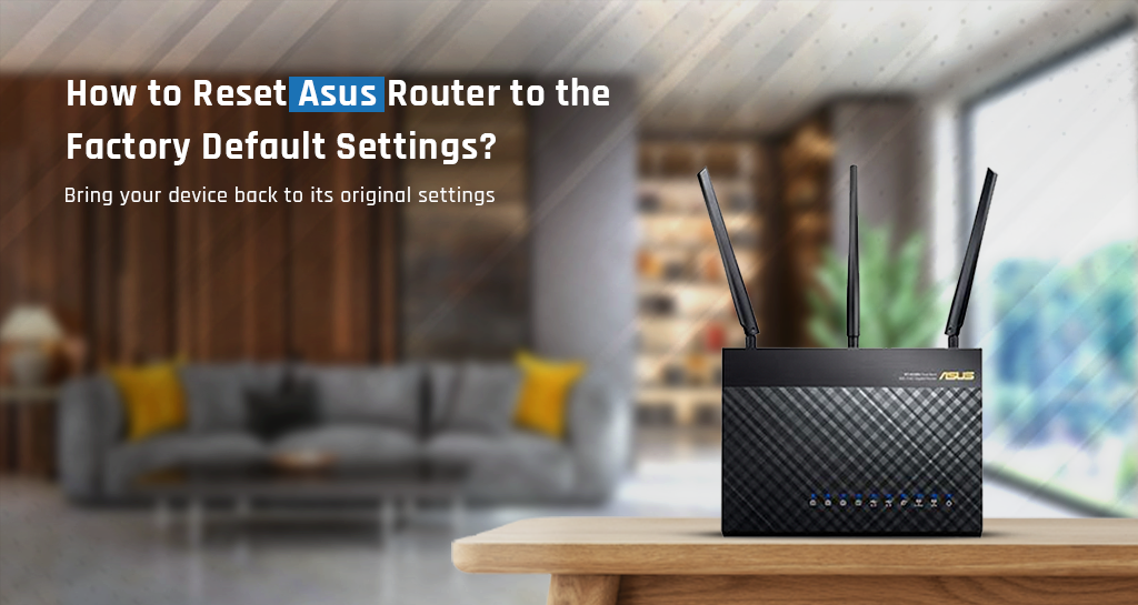 reset asus router